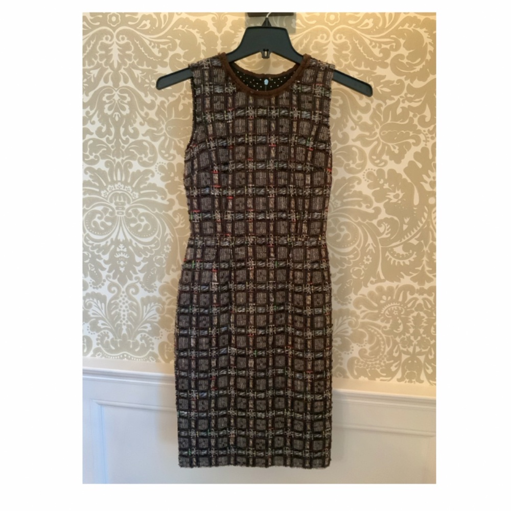 Dolce & Gabbana Tweed midi Dress Size 38